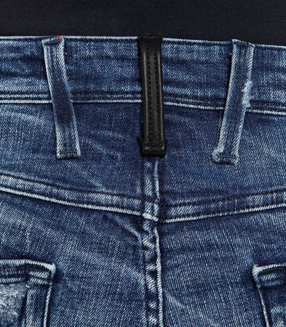 スリム ANBASS MAESTROストレッチデニム 詳細画像 ミディアムブルー 8